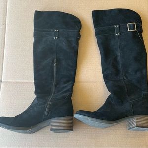 Black Suede Arturo Chiang ladies boots